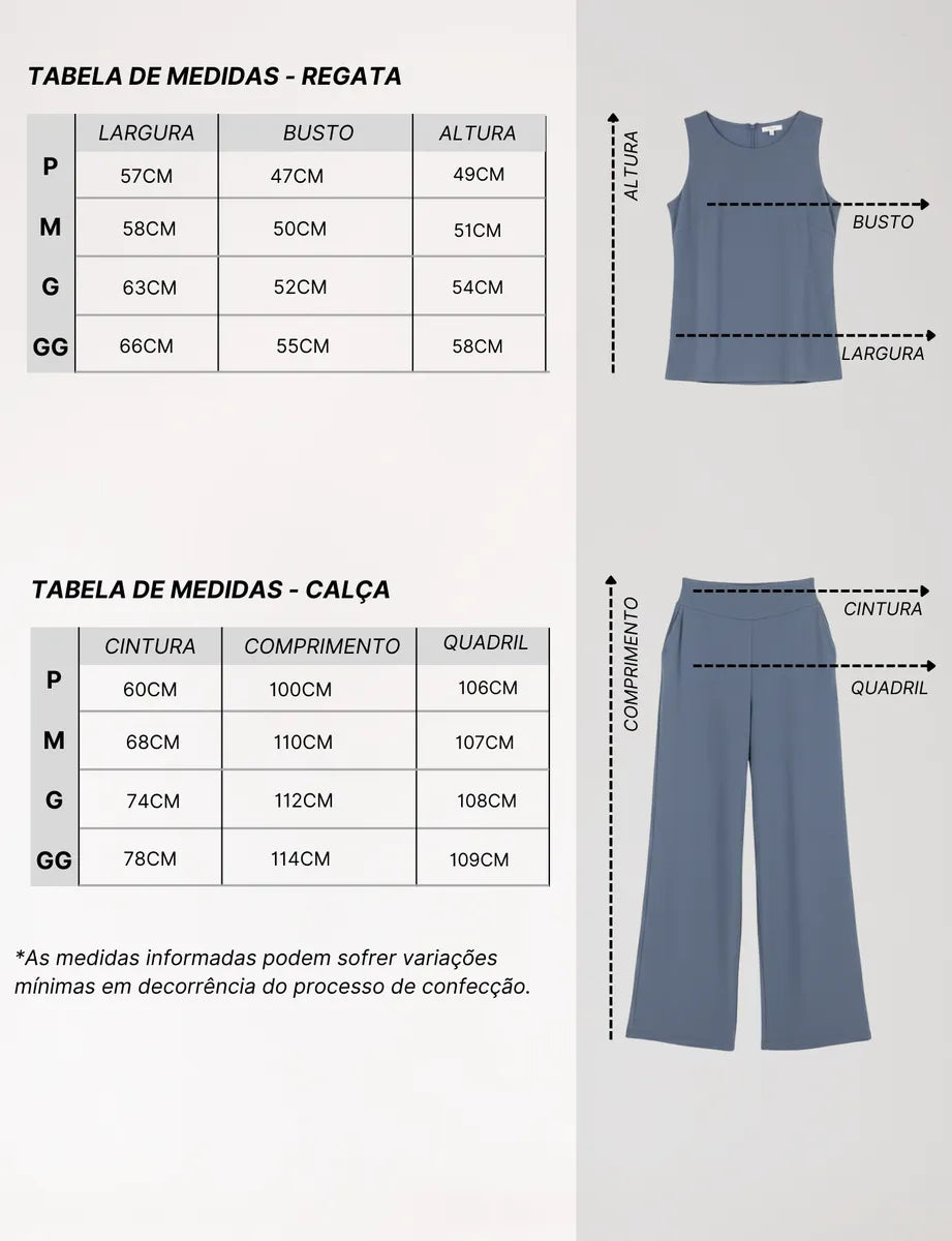 Kit 2 Conjuntos Liz Alfaiataria | Promoção Exclusiva